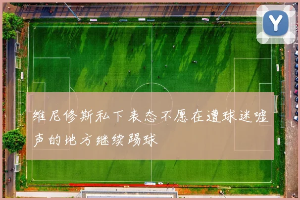 维尼修斯私下表态不愿在遭球迷嘘声的地方继续踢球